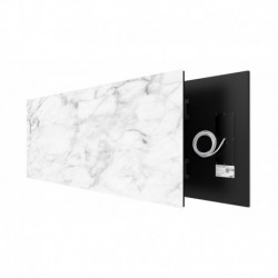 AEH Welltherm infraroodpaneel stone art white marble 600x1500x20 mm 910 Watt 22 kg